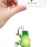 free beauty spa logo template psd